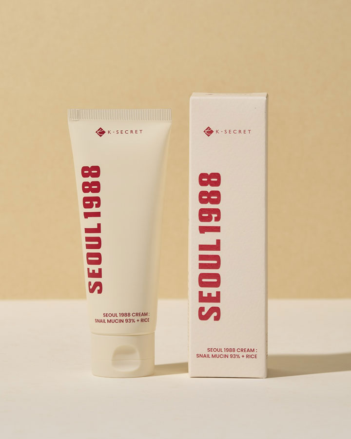 SEOUL 1988 Cream : Snail Mucin 93% + Rice