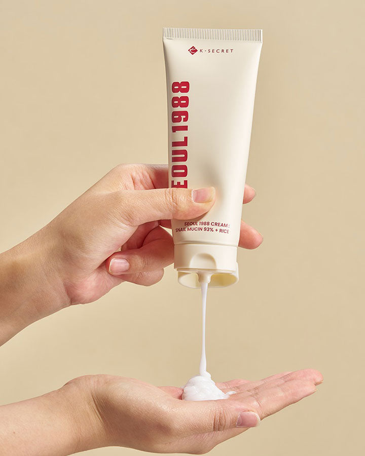 SEOUL 1988 Cream : Snail Mucin 93% + Rice