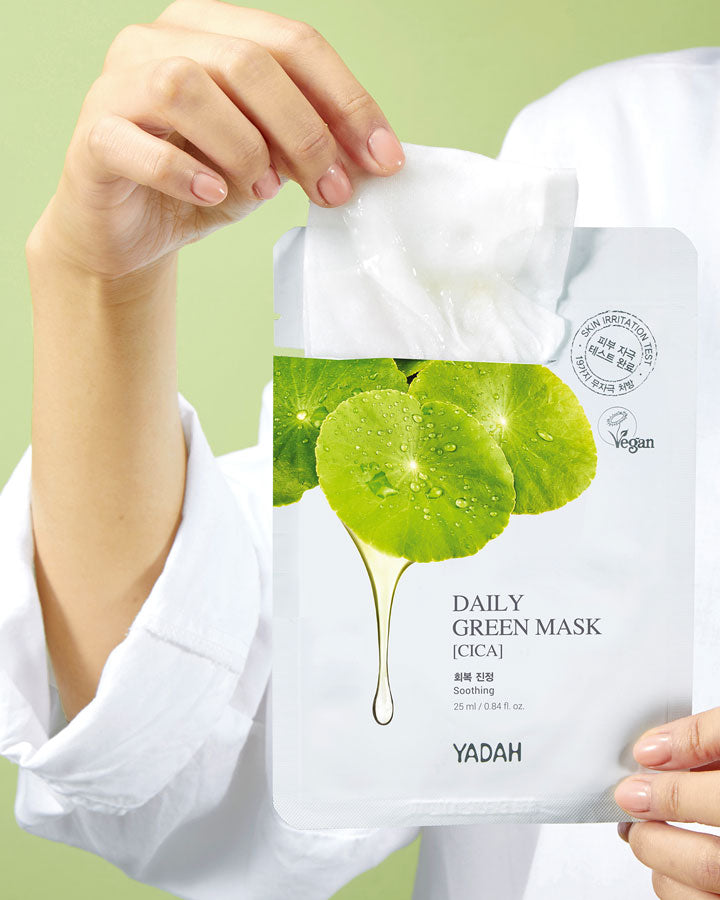 YADAH DAILY GREEN CICA MASK