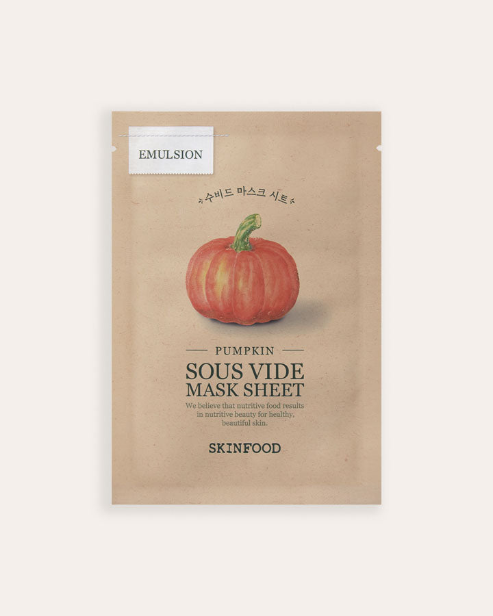 SKINFOOD PUMPKIN SOUS VIDE MASK SHEET