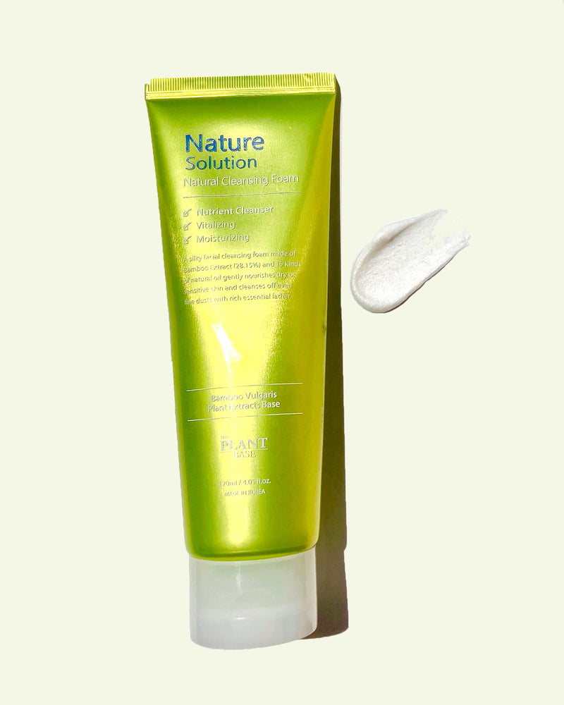 The Plant Base NATURE SOLUTION NATURAL CLEANSING FOAM