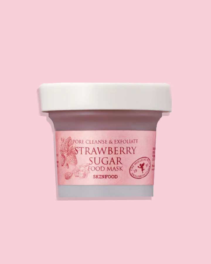 Strawberry Sugar Food Mask